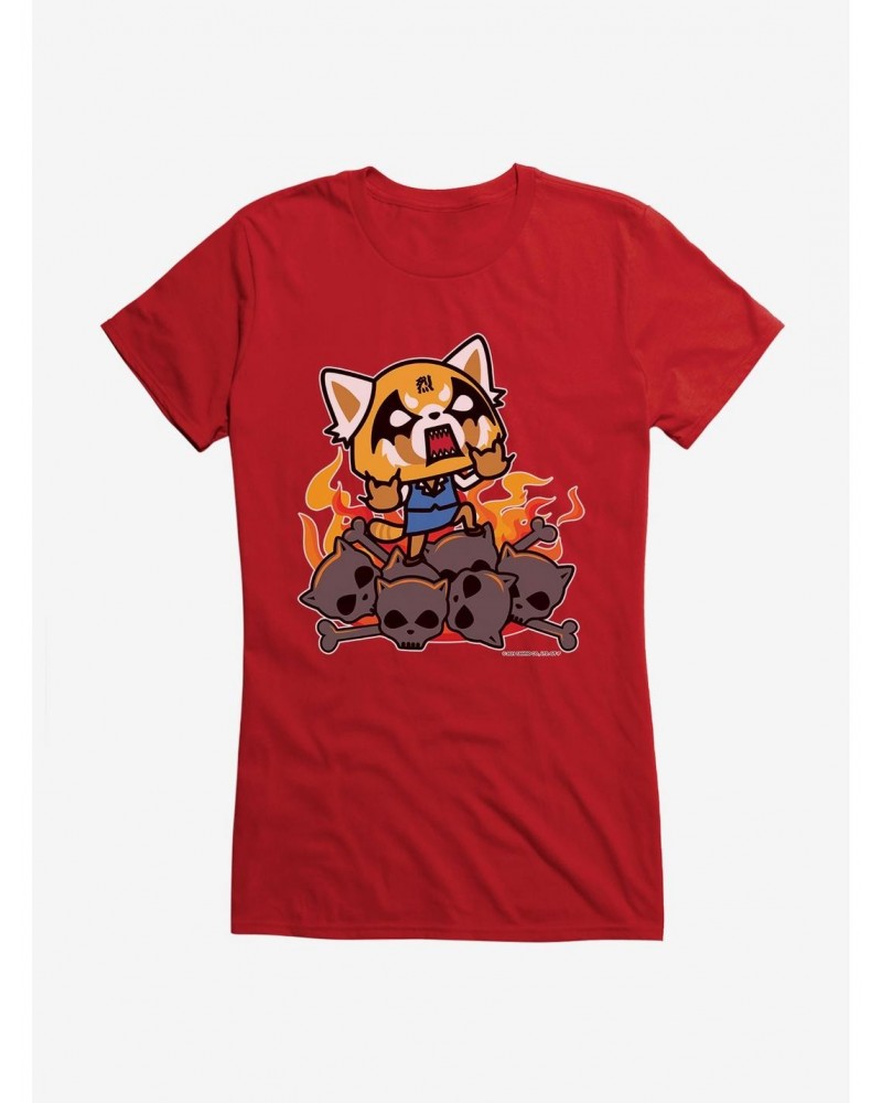 Aggretsuko Rage Girls T-Shirt $7.17 T-Shirts