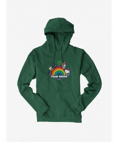 Hello Kitty & Friends Earth Day Team Green Hoodie $10.78 Hoodies