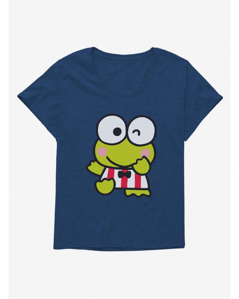 Keroppi Winking Girls T-Shirt Plus Size $9.09 T-Shirts