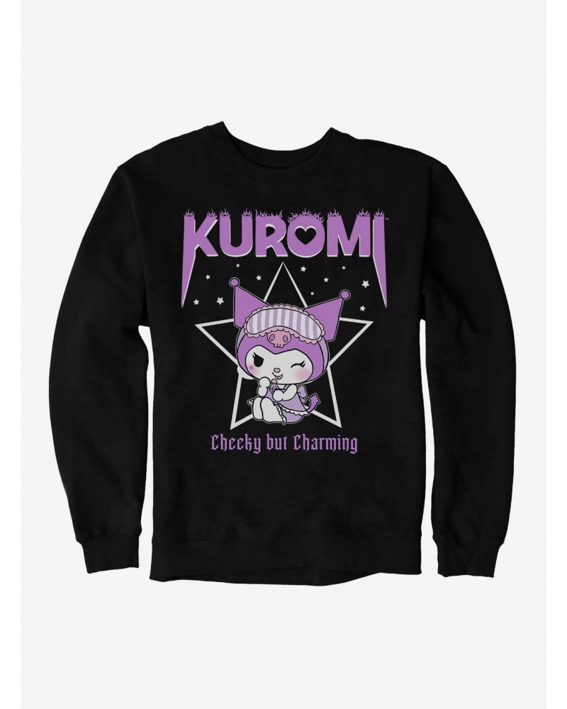 Kuromi Cheeky But Charming Sweatshirt $14.46 Sweatshirts