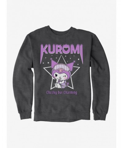 Kuromi Cheeky But Charming Sweatshirt $14.46 Sweatshirts