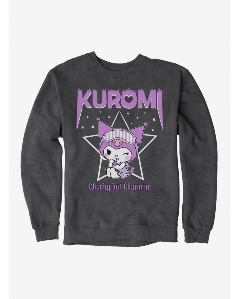 Kuromi Cheeky But Charming Sweatshirt $14.46 Sweatshirts