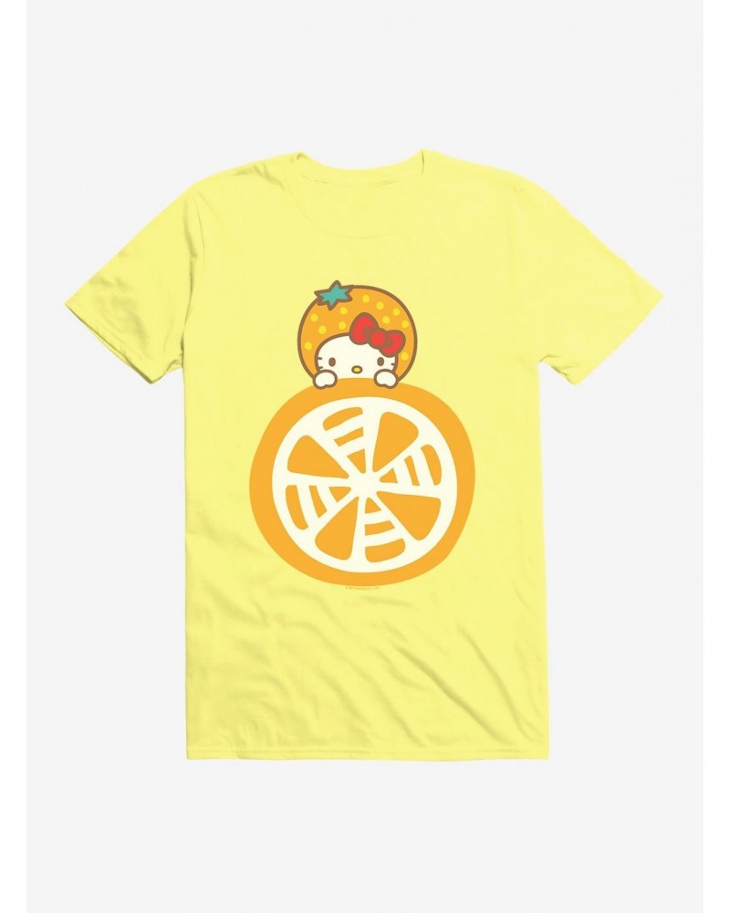 Hello Kitty Five A Day Litlle Slice of Orange T-Shirt $7.07 T-Shirts