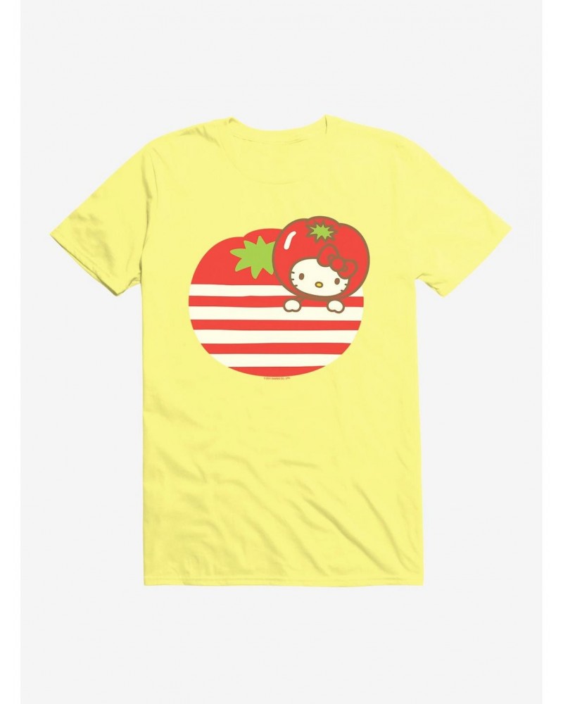 Hello Kitty Five A Day Tomato Free T-Shirt $9.56 T-Shirts