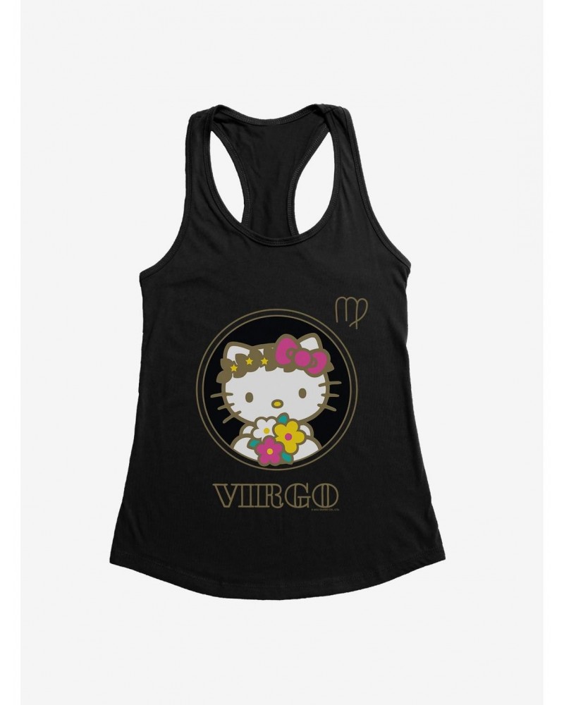 Hello Kitty Star Sign Virgo Stencil Girls Tank $9.16 Tanks