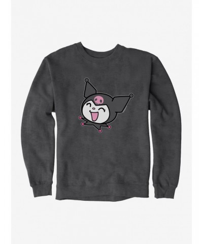 Kuromi All Smiles Sweatshirt $12.40 Sweatshirts