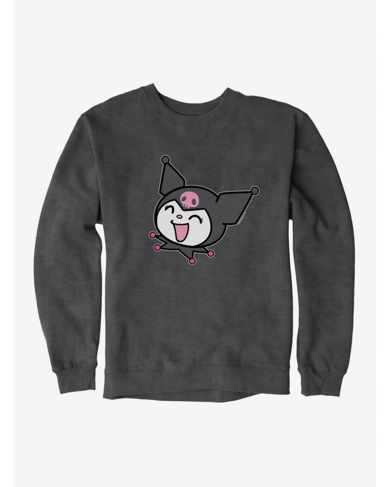 Kuromi All Smiles Sweatshirt $12.40 Sweatshirts