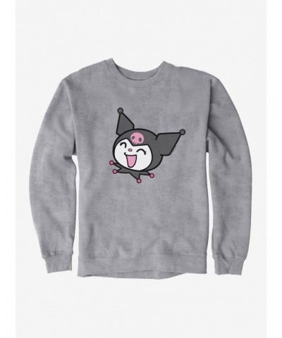 Kuromi All Smiles Sweatshirt $12.40 Sweatshirts