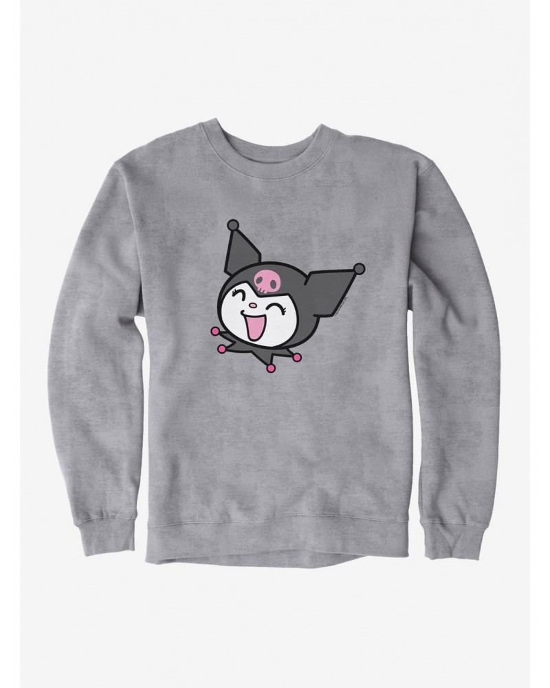 Kuromi All Smiles Sweatshirt $12.40 Sweatshirts