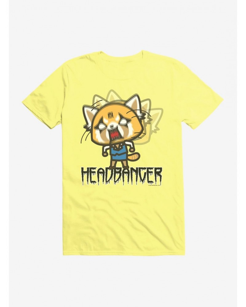 Aggretsuko Metal Headbanger T-Shirt $9.56 T-Shirts