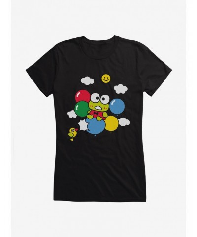 Keroppi Balloon Escape Girls T-Shirt $7.17 T-Shirts