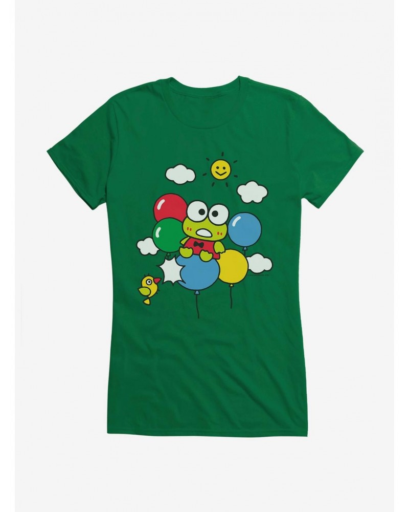 Keroppi Balloon Escape Girls T-Shirt $7.17 T-Shirts