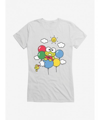 Keroppi Balloon Escape Girls T-Shirt $7.17 T-Shirts