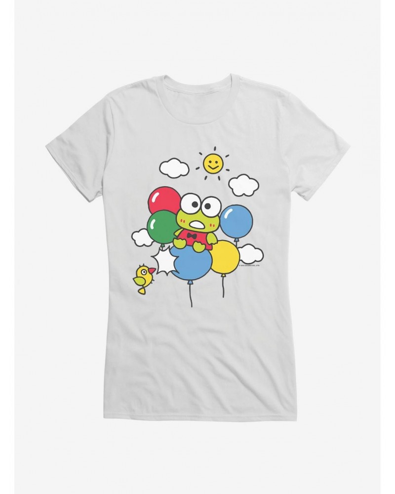 Keroppi Balloon Escape Girls T-Shirt $7.17 T-Shirts