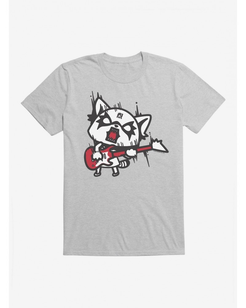 Aggretsuko Metal Hard Rock T-Shirt $9.37 T-Shirts