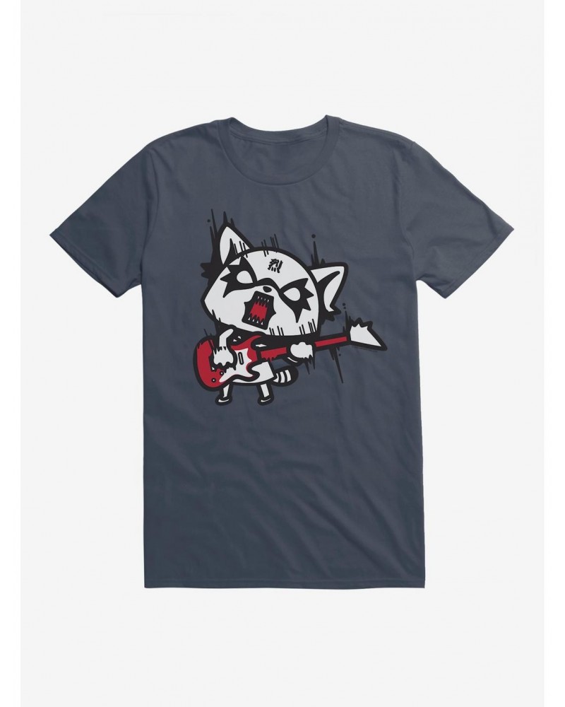 Aggretsuko Metal Hard Rock T-Shirt $9.37 T-Shirts