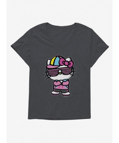 Hello Kitty Cool Kitty Girls T-Shirt Plus Size $8.09 T-Shirts