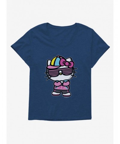 Hello Kitty Cool Kitty Girls T-Shirt Plus Size $8.09 T-Shirts