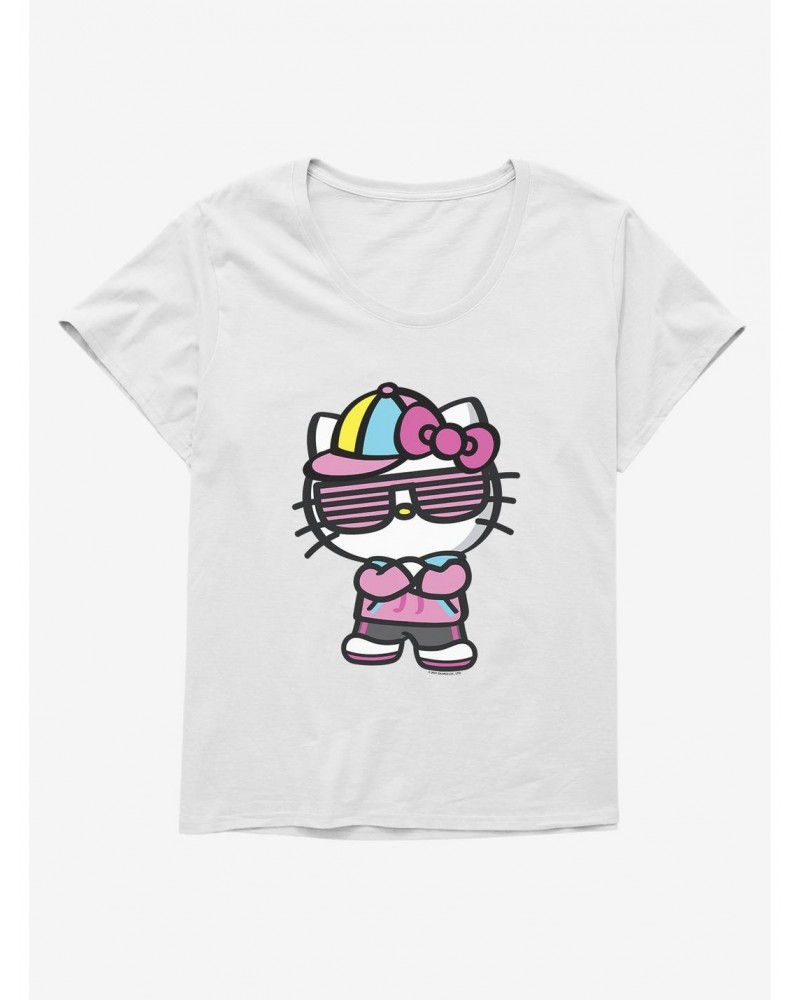 Hello Kitty Cool Kitty Girls T-Shirt Plus Size $8.09 T-Shirts