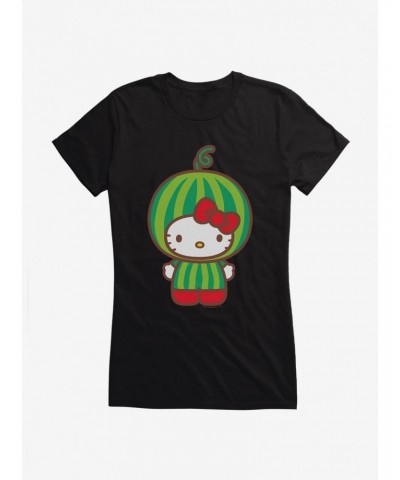 Hello Kitty Five A Day Watermelon Head Girls T-Shirt $9.56 T-Shirts