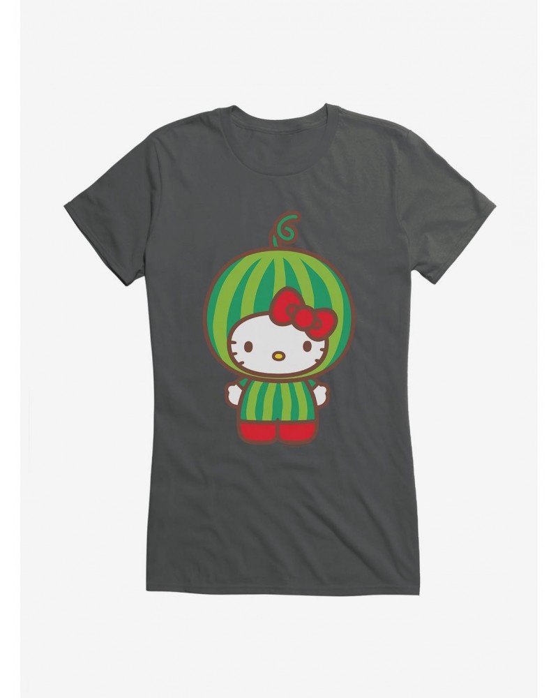 Hello Kitty Five A Day Watermelon Head Girls T-Shirt $9.56 T-Shirts