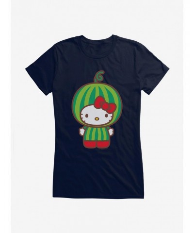 Hello Kitty Five A Day Watermelon Head Girls T-Shirt $9.56 T-Shirts