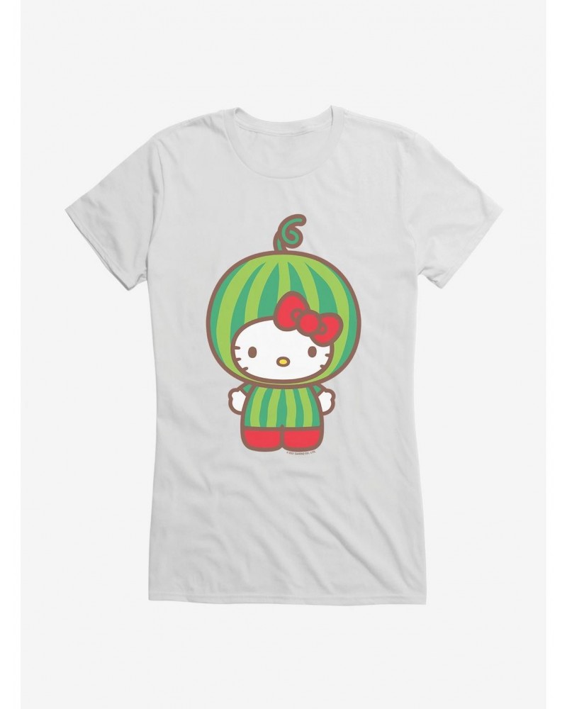 Hello Kitty Five A Day Watermelon Head Girls T-Shirt $9.56 T-Shirts