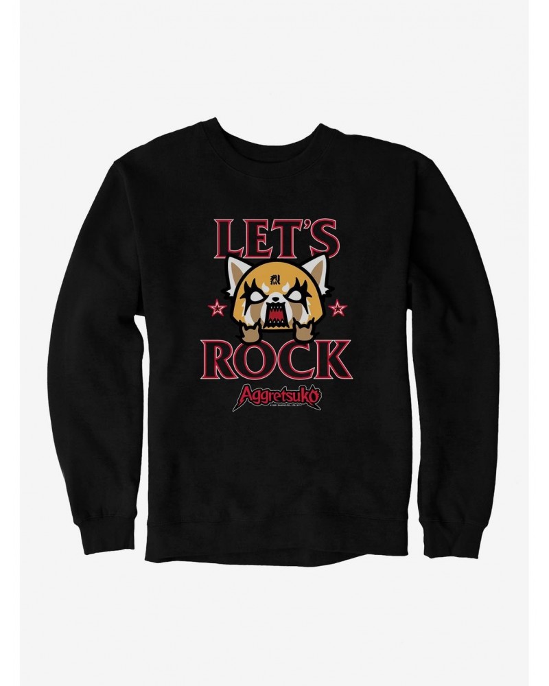 Aggretsuko Let's Rock Sweatshirt $9.15 Sweatshirts