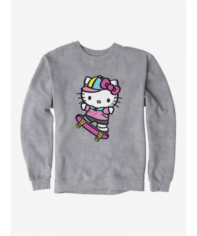 Hello Kitty Skateboard Sweatshirt $12.69 Sweatshirts