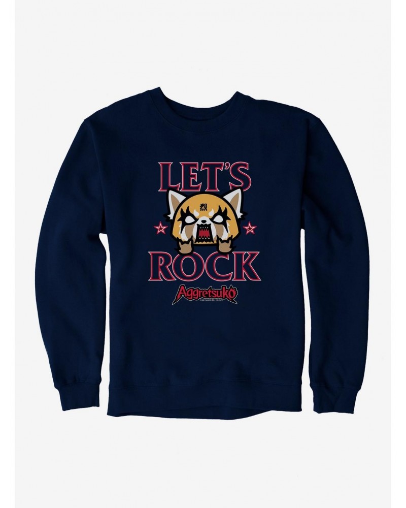 Aggretsuko Let's Rock Sweatshirt $9.15 Sweatshirts