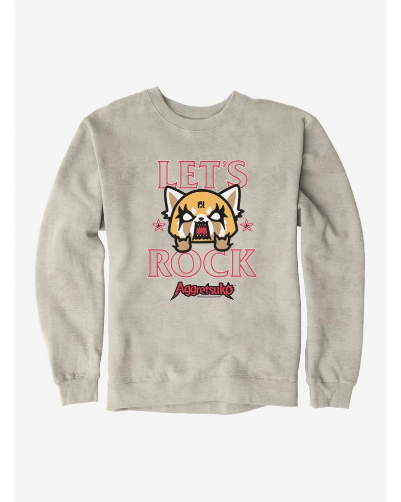 Aggretsuko Let's Rock Sweatshirt $9.15 Sweatshirts