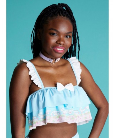 Cinnamoroll Strawberry Ruffle Swim Top $10.79 Tops