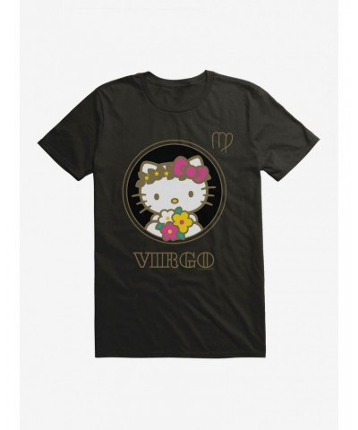 Hello Kitty Star Sign Virgo Stencil T-Shirt $9.56 T-Shirts