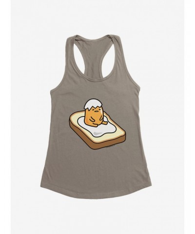 Gudetama On Toast Girls Tank $6.77 Tanks