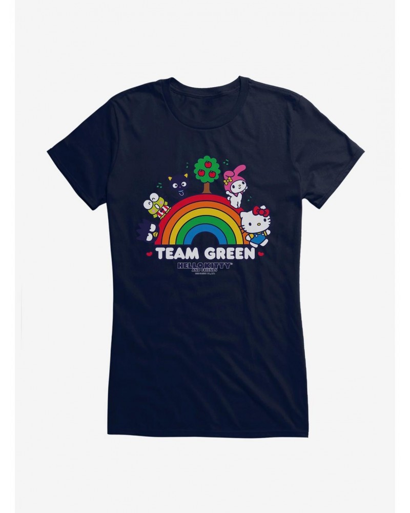 Hello Kitty & Friends Earth Day Team Green Girls T-Shirt $6.57 T-Shirts