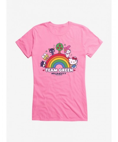 Hello Kitty & Friends Earth Day Team Green Girls T-Shirt $6.57 T-Shirts