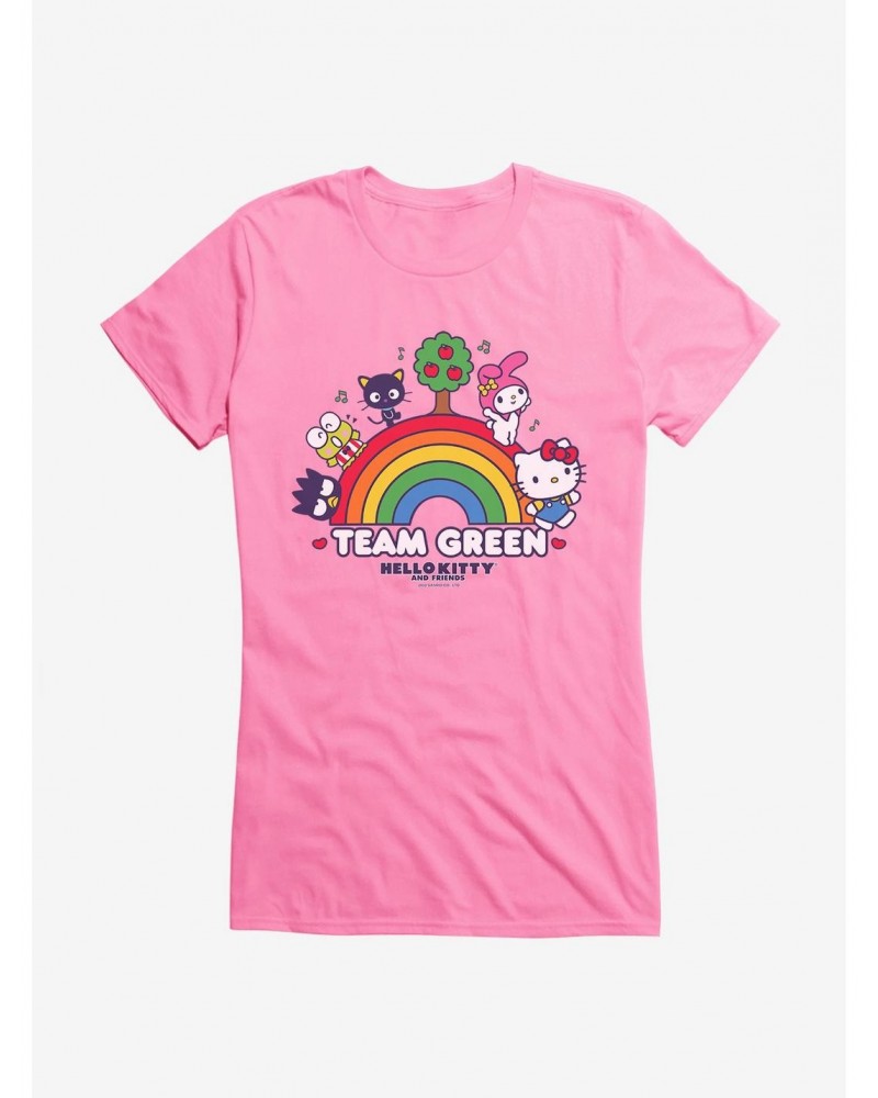 Hello Kitty & Friends Earth Day Team Green Girls T-Shirt $6.57 T-Shirts