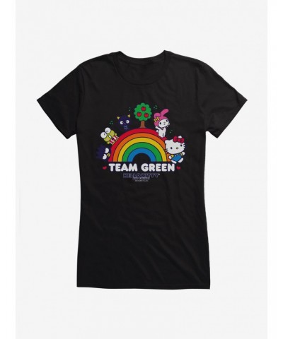 Hello Kitty & Friends Earth Day Team Green Girls T-Shirt $6.57 T-Shirts