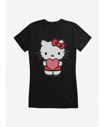Hello Kitty Heart Girls T-Shirt $9.16 T-Shirts