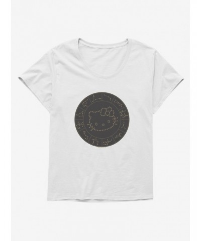 Hello Kitty Star Sign Map Girls T-Shirt Plus Size $7.40 T-Shirts
