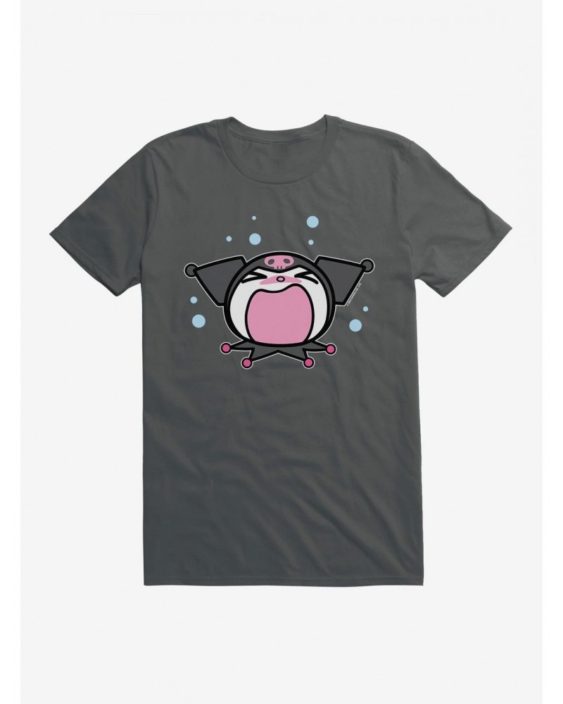 Kuromi Screaming T-Shirt $6.12 T-Shirts