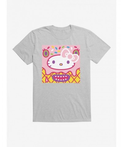 Hello Kitty Sweet Kaiju Cone T-Shirt $9.37 T-Shirts