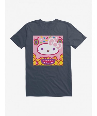 Hello Kitty Sweet Kaiju Cone T-Shirt $9.37 T-Shirts