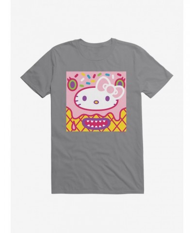 Hello Kitty Sweet Kaiju Cone T-Shirt $9.37 T-Shirts