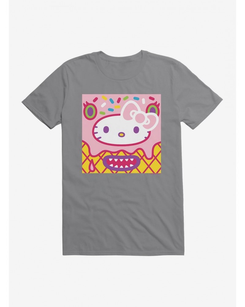 Hello Kitty Sweet Kaiju Cone T-Shirt $9.37 T-Shirts