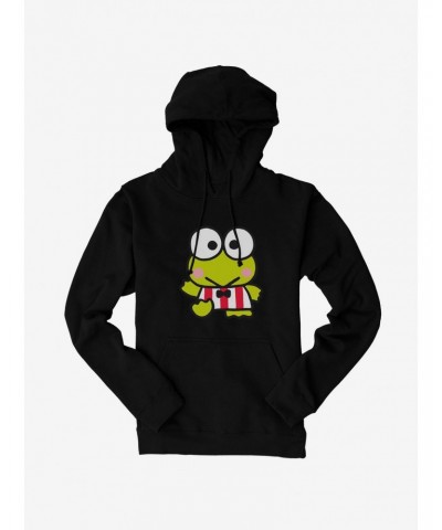 Keroppi Waving Stripes Hoodie $11.85 Hoodies