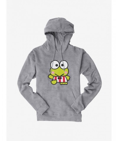 Keroppi Waving Stripes Hoodie $11.85 Hoodies