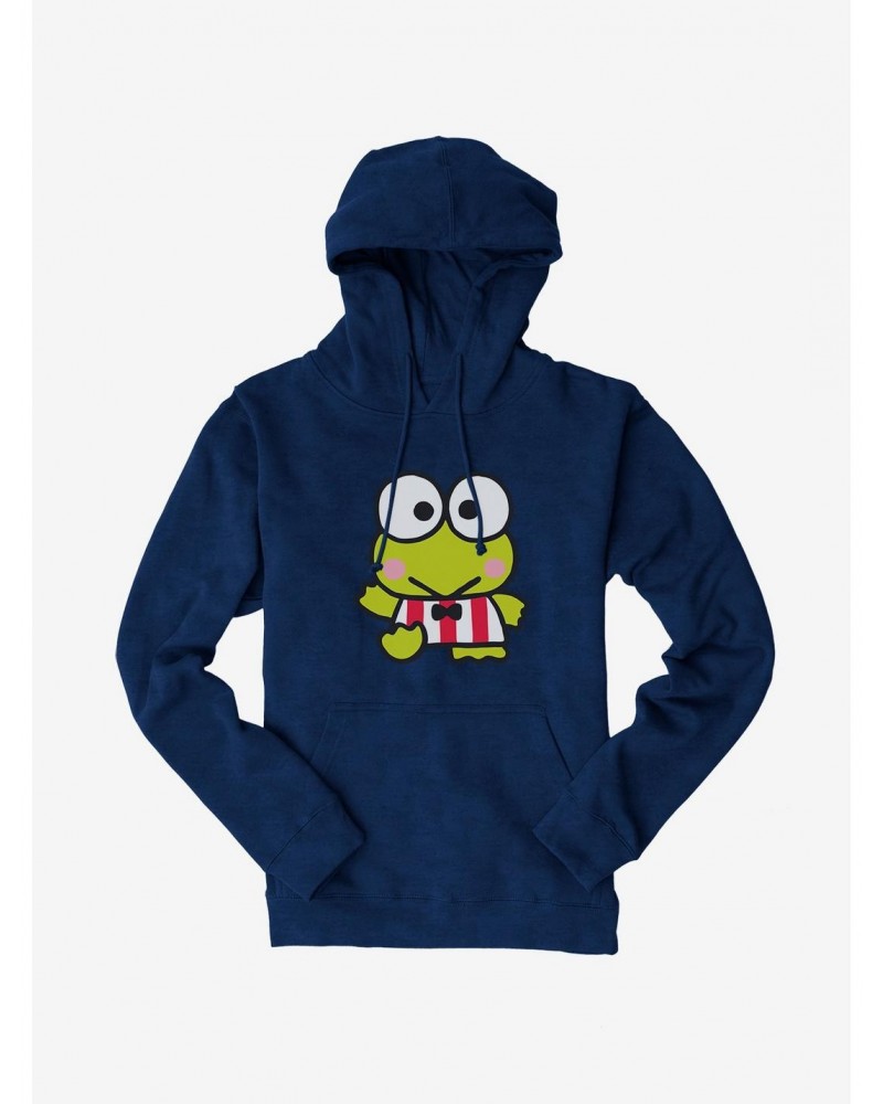 Keroppi Waving Stripes Hoodie $11.85 Hoodies