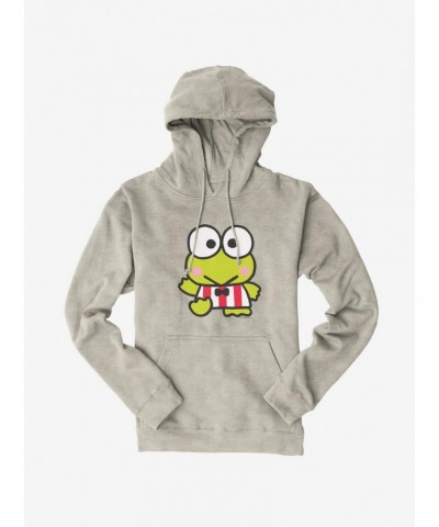 Keroppi Waving Stripes Hoodie $11.85 Hoodies