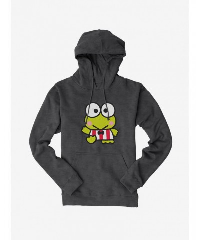 Keroppi Waving Stripes Hoodie $11.85 Hoodies